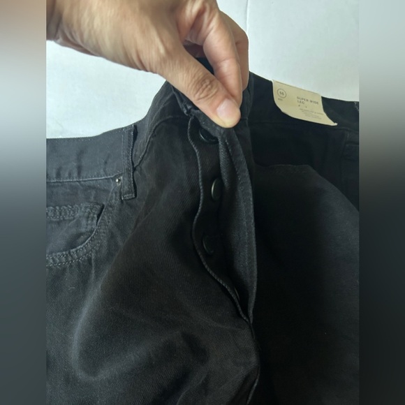 Universal Thread Women's Mid-Rise Super Wide Leg Jeans Size 16 - Picture 5 of 9